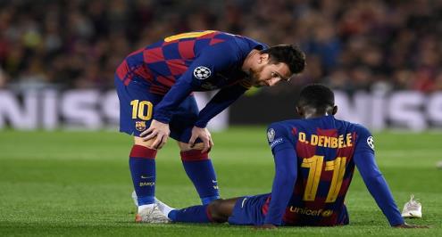 تقرير.. أكثر من 500 يوم.. ديمبلي غاب أكثر مما لعب في برشلونة